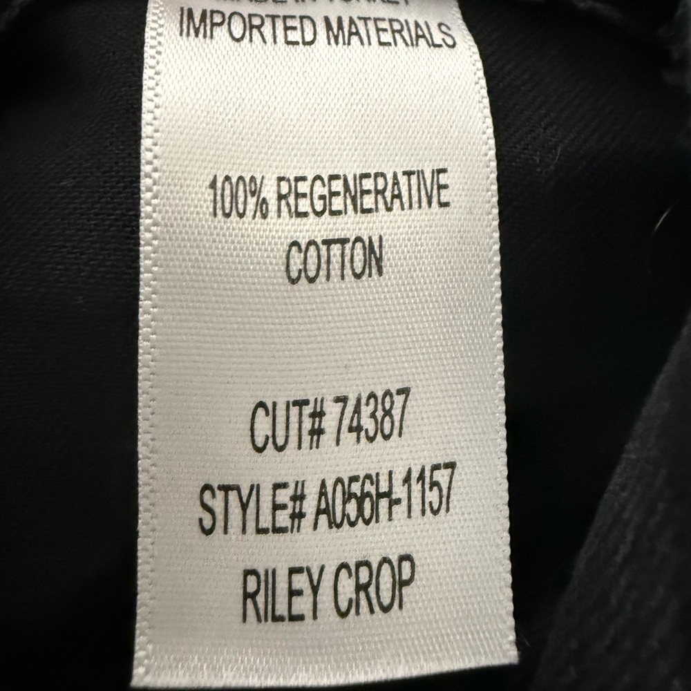 Agolde Riley Crop button down jeans - Picture 10 of 13